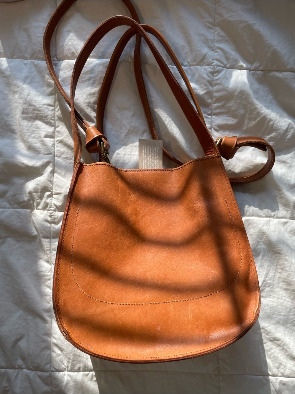 Madewell Sydney crossbody bag purse leather brown - Picture 2 of 8
